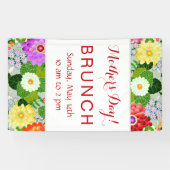 フローラエレガント植物園模様 横断幕 (横)