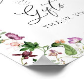 フローラエレガント植物用カードとギフトポスター ポスター (角)