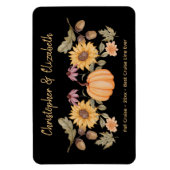 フローラエレガント秋秋キャビンドアクルーズシップ マグネット (縦)