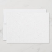 フローラエレガント結婚式の日付の保存 セーブザデート (裏面)