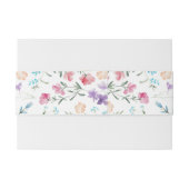 フローラエレガント結婚式招待状ベリーバンド 招待状ベリーバンド (裏面例)