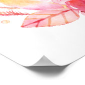 フローラエレガント結婚披露宴サインリース ポスター (角)