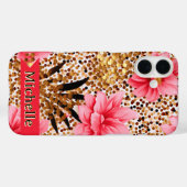 フローラエレガント至福 Case-Mate iPhoneケース (裏面 (横))