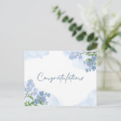 フローラエレガント芸術おめでとう ポストカード (スタンド正面)