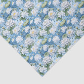 フローラエレガント蓮の花をタイル張り 薄葉紙 (詳細)