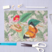 フローラエレガント蝶 薄葉紙 (クラフト)