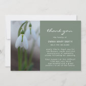 フローラエレガント記念館 サンキューカード (正面)