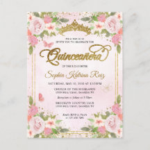 フローラエレガント赤面ピンク金ゴールドティアラキンセアニラ