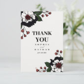 フローラエレガ結婚ンスサンキューカード サンキューカード (スタンド正面)