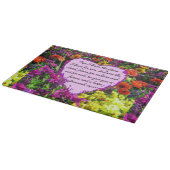 フローラエレミヤ29:11写真デザイン カッティングボード (角)