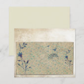 フローラエンベロープコラージスクラップブックエフェメラ (正面/裏面)