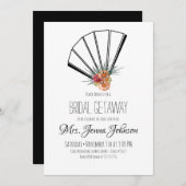 フローラオリエ日本のントファンブライダルシャワー 招待状 (正面/裏面)