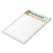 フローラオレンジとブルー_介入評価 ノートパッド (アングル)