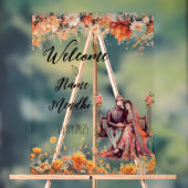 フローラオレンジのアクリル酸メンディ徴候 アクリルサイン (ニュートラル)