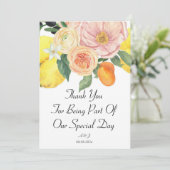 フローラオレンジ 招待状 (スタンド正面)