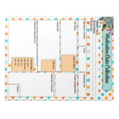 フローラオレンジnブルー_投薬データ収集 ノートパッド (正面)