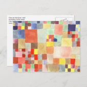 フローラオンサンドバイポールクレー ポストカード (正面/裏面)