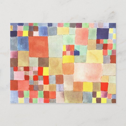 フローラオンサンドバイポールクレー ポストカード (正面)