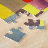 フローラオンサンドbyポール・クレー抽象芸術・アート ジグソーパズル (側面)