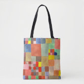 フローラオンサンドbyポール・クレー抽象芸術・アート トートバッグ (正面)