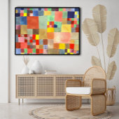 フローラオンサンドbyポール・クレー抽象芸術・アート ポスター