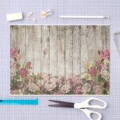 フローラオン木製フェンスティッシュペーパー 薄葉紙 (クラフト)