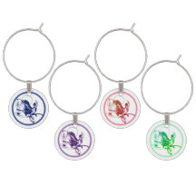 フローラオーキッドワインチャームセット