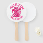 フローラオースティンバチェロレッテ女性のカーボーイ ハンドファン (正面&裏面)