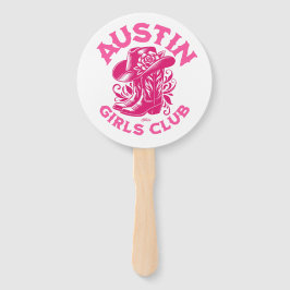 フローラオースティンバチェロレッテ女性のカーボーイ ハンドファン