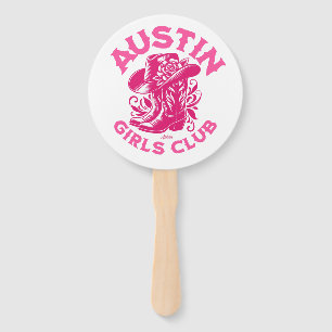 フローラオースティンバチェロレッテ女性のカーボーイ ハンドファン