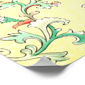 フローラオーナメントバイオーウェンジョーンズ ポスター (角)