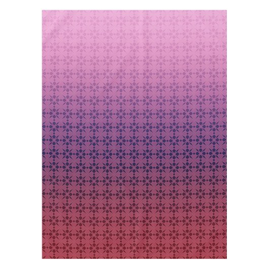 フローラオーナメント，グラデーション テーブルクロス (正面)