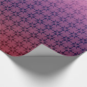 フローラオーナメント，グラデーション ラッピングペーパー (角)