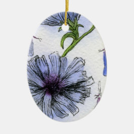 フローラオーナメント セラミックオーナメント