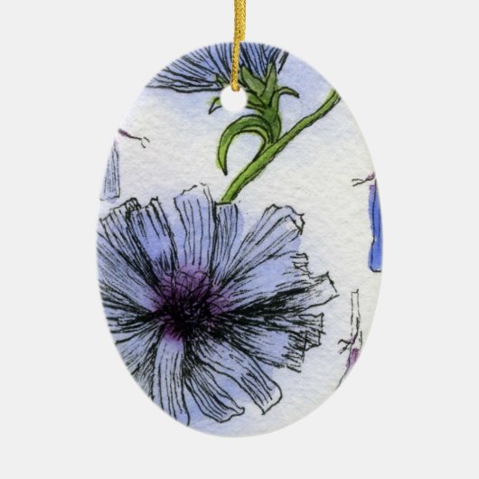 フローラオーナメント セラミックオーナメント (正面)