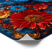 フローラオーナメント ポスター (角)