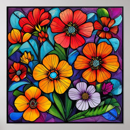 フローラオーナメント ポスター (正面)