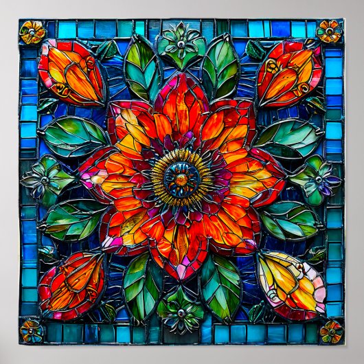 フローラオーナメント ポスター (正面)