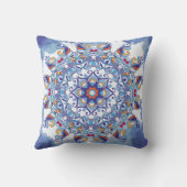 フローラオーナメント、芸術的デザイン。 クッション (裏面)