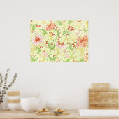 フローラオーナメントbyオーウェン・ジョーンズ・ポスター ポスター (キッチン)