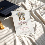 フローラカウボーイブーツウェスタン卒業パーティー 招待状