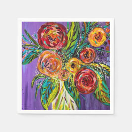 フローラカクテルナプキンス スタンダードカクテルナプキン