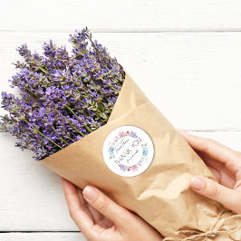 フローラカスタムありがとう ラウンドシール