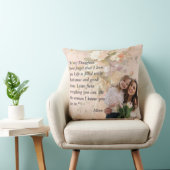 フローラカスタムと娘の写真 クッション (椅子)