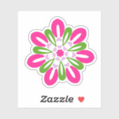 フローラカスタムカットのビニールシール シール (シート)