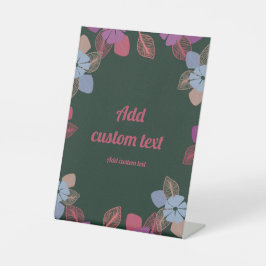 フローラカスタムテンプレート業 台座サイン