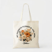 フローラカスタムトートバッグ母の日のプレゼント トートバッグ (正面)