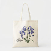 フローラカスタムバッグ、女性と女の子のための誕生日ギフト トートバッグ (正面)