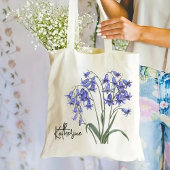フローラカスタムバッグ、女性と女の子のための誕生日ギフト トートバッグ
