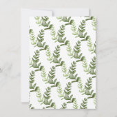 フローラカスタムバニーラビットパープルアイリス赤ちゃんシャワー (裏面)